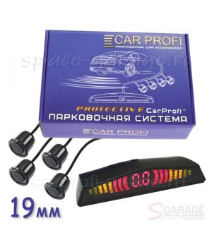 Парковочная система CarProfi CP-LED 003-4S Protective, D-19 мм. (на 4 датчика)
