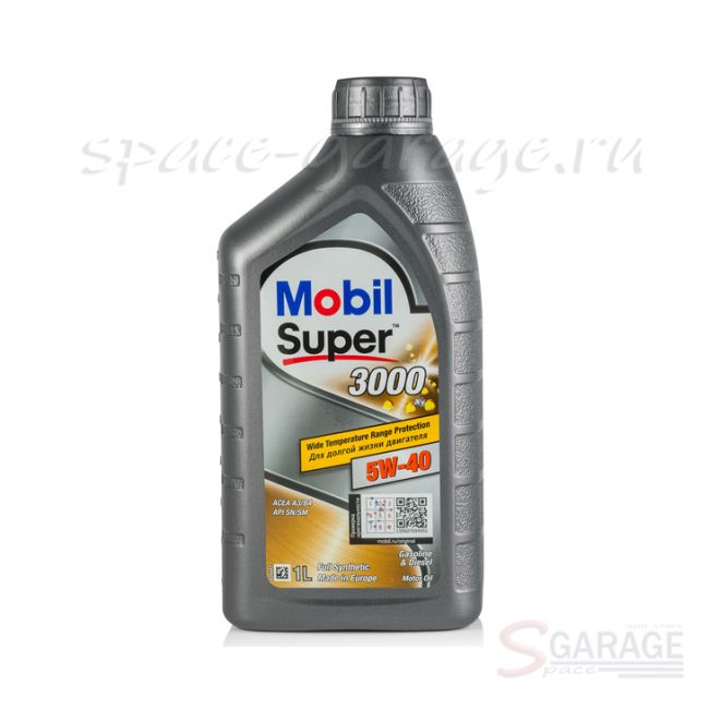 Масло моторное синтетика Mobil Super 3000 X1 152567 5W-40 1л. | отзывы