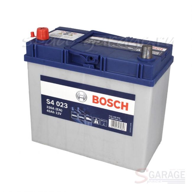 Аккумулятор Bosch S3 45 А/ч 400 А 12V прямая полярность, стандартные клеммы (0092S30030) | параметры