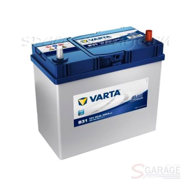 Аккумулятор VARTA Blue Dynamic 45А/ч 330 А 12V обратная полярность, тонкие вынос клеммы (5451550333132) | параметры