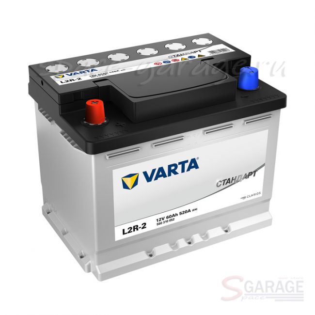 Аккумулятор VARTA 60 А/ч 520 А 12V прямая полярность, стандартные клеммы (560310052) | параметры