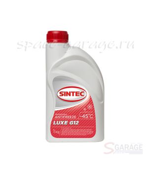 Антифриз Sintec LUX G12+ красный готовый -45C 1 кг (613502)