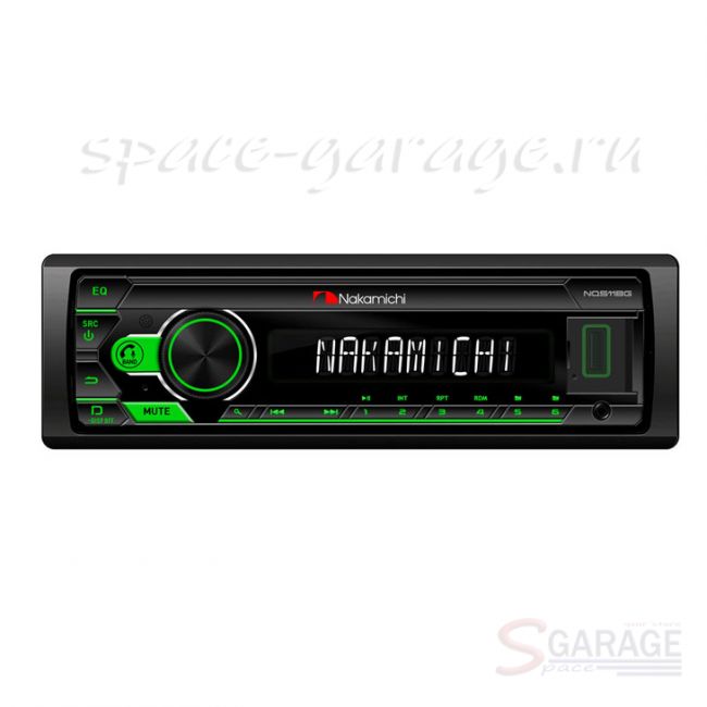 Автомагнитола Nakamichi NQ511BG 1 din, USB, AUX, Bluetooth (NAKNQ511BG) | параметры