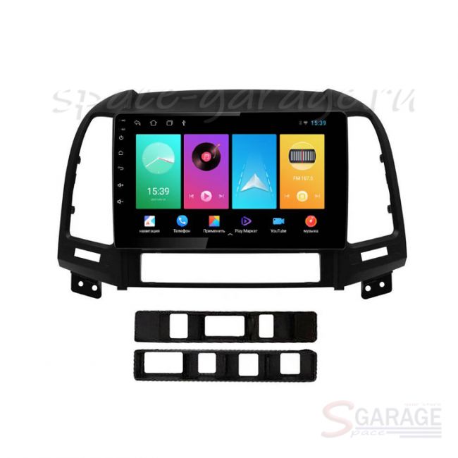 Штатная магнитола FarCar для Hyundai Santa Fe на Android (D008M) | параметры