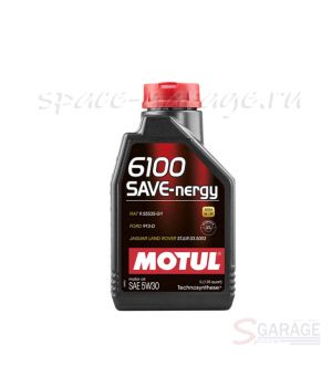 Масло моторное MOTUL 6100 SAVE-NERGY 5W30 синтетическое 1 л (107952)