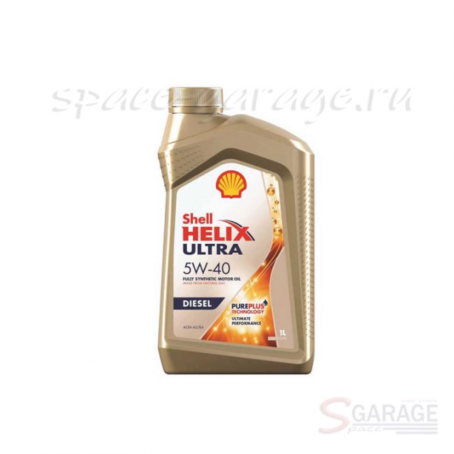Масло моторное Shell Helix Diesel Ultra 5W-40 синтетическое 1 л. (550040552) | параметры