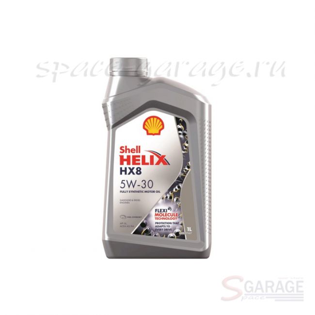 Масло моторное Shell Helix HX8 Synthetic 5W-30 синтетическое 1 л. (550046372) | параметры
