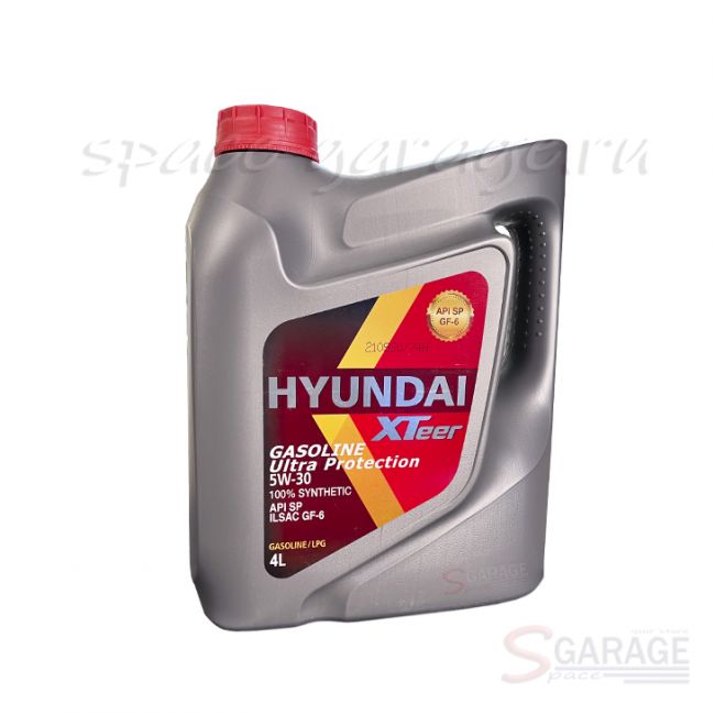 Масло моторное HYUNDAI XTeer Gasoline Ultra Protection 5W-30 синтетика 4 л (1041002) | параметры