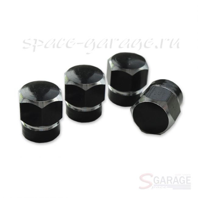 Колпачки GABARIT на шинный вентиль металл, цвет черный 4 шт. (148/418BK) | отзывы