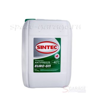Антифриз Sintec EURO G11 зеленый готовый -40C 10 кг (800516)