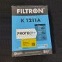 Салонный фильтр Filtron K-1211A, AUDI, SEAT, SKODA, VOLKSWAGEN | параметры