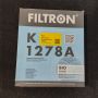Салонный фильтр Filtron K-1278A, AUDI, PORSCHE | параметры