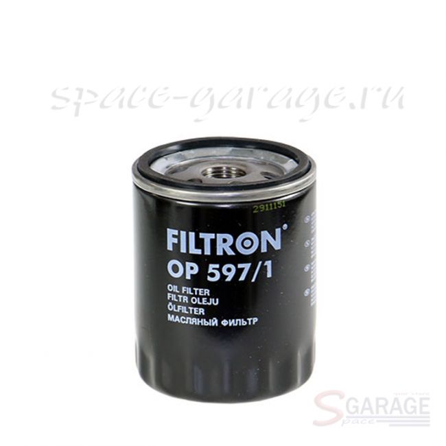Масляный фильтр Filtron ОP-597/1, MAZDA | параметры