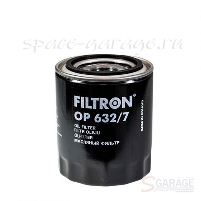 Масляный фильтр Filtron OP-632/7, HYUNDAI, KIA | параметры