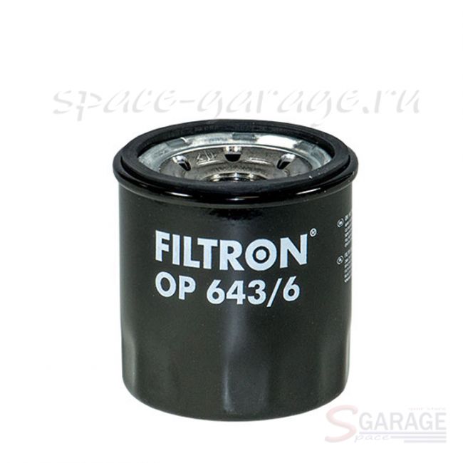 Масляный фильтр Filtron OP-643/6, DACIA, LADA, RENAULT | параметры