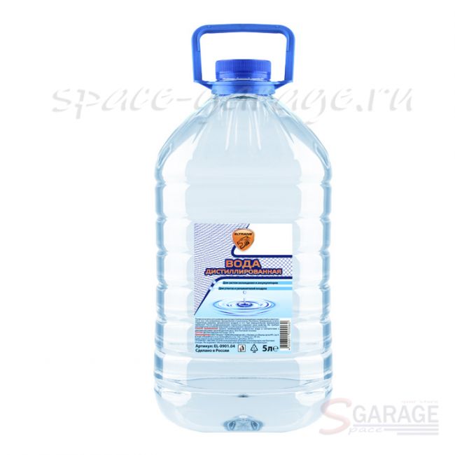 Вода дистиллированная ELTRANS, 5л ПЭТ бутылка (EL090104) | параметры