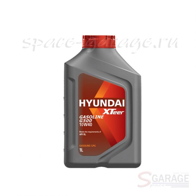 Масло моторное HYUNDAI Gasoline G500 10W-40 полусинтетика 1 л (1011044) | параметры