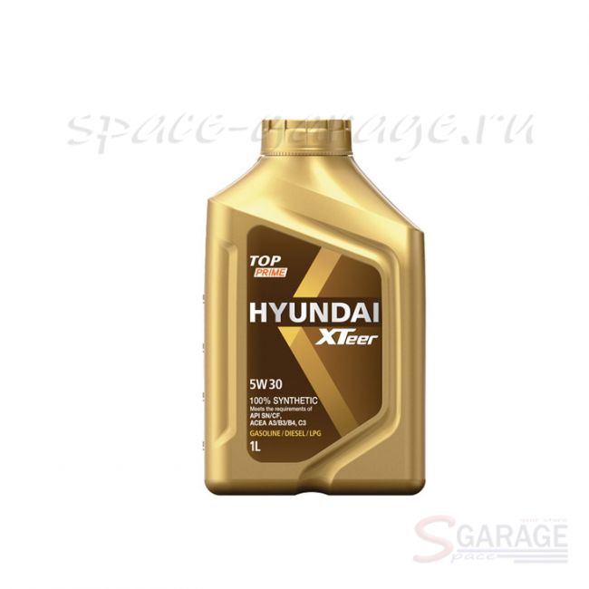 Масло моторное HYUNDAI TOP Prime 5W-30 синтетика 1 л (1011115)