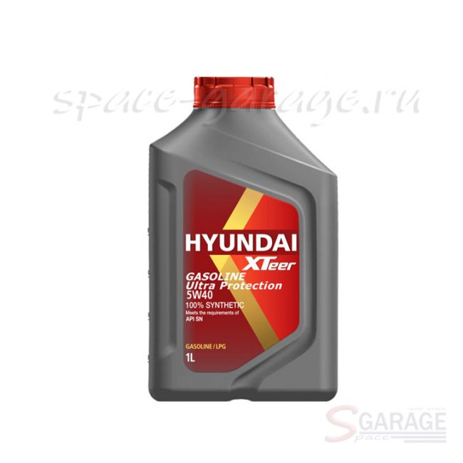 Масло моторное HYUNDAI Gasoline Ultra Protection 5W-40 синтетика 1 л (1011126) | параметры