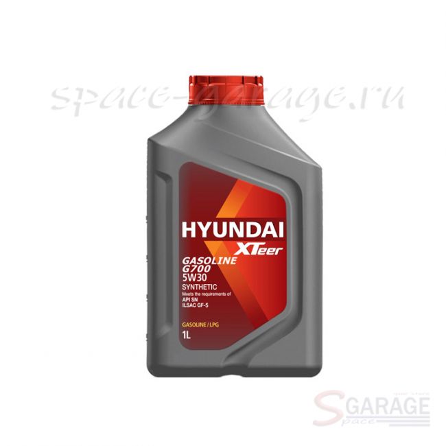 Масло моторное HYUNDAI XTeer Gasoline G700 5W-30 синтетика 1 л (1011135) | параметры