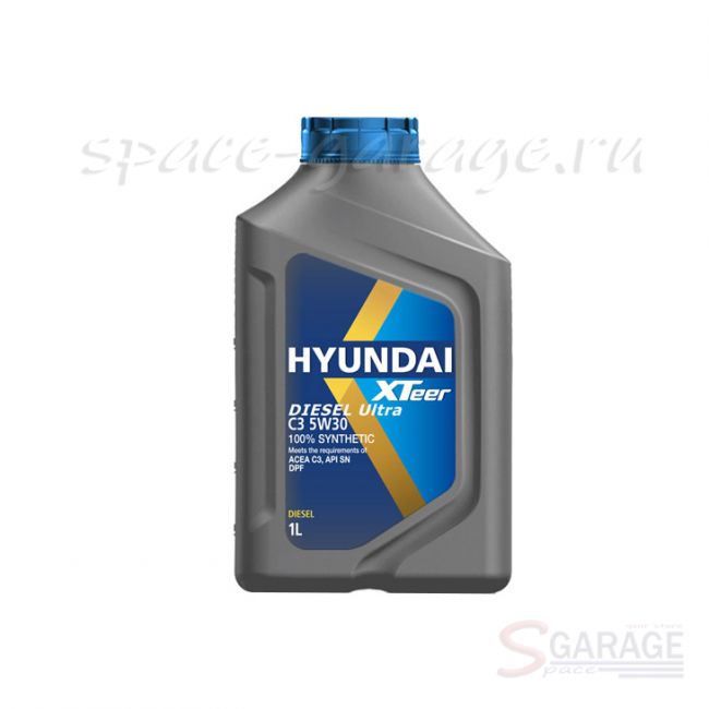 Масло моторное HYUNDAI Diesel Ultra C3 5W-30 синтетика 1 л (1011224) | параметры