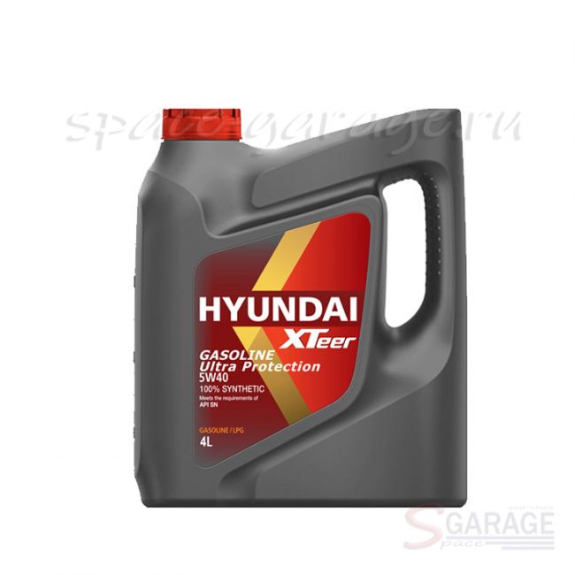Масло моторное HYUNDAI Gasoline Ultra Protection 5W-40 синтетика 4 л (1041126) | параметры