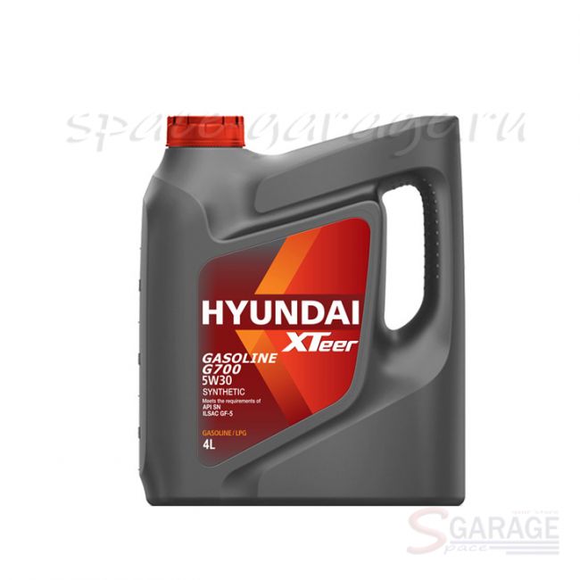Масло моторное HYUNDAI Gasoline G700 5W-30 синтетика 4 л (1041135) | параметры