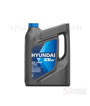 Масло моторное HYUNDAI HD 7000 15W-40 синтетика 6 л (1061005)