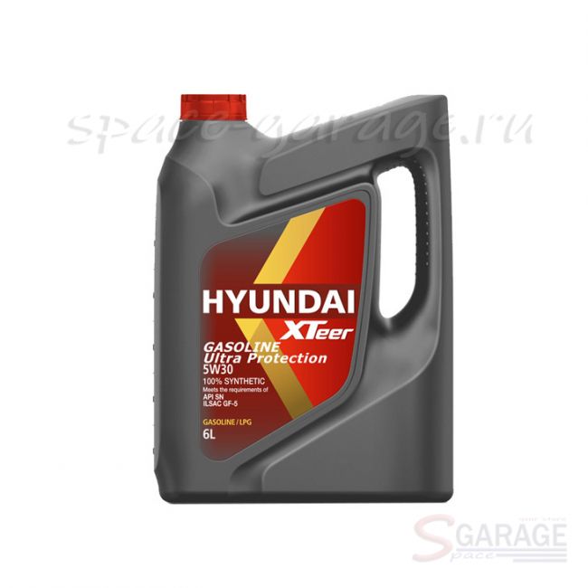 Масло моторное HYUNDAI Gasoline Ultra Protection 5W-30 синтетика 6 л (1061011) | параметры