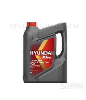 Масло моторное HYUNDAI Gasoline Ultra Protection 5W-40 синтетика 6 л (1061126)