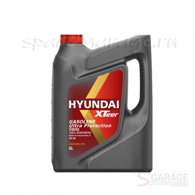 Масло моторное HYUNDAI Gasoline Ultra Protection 5W-40 синтетика 6 л (1061126) | параметры