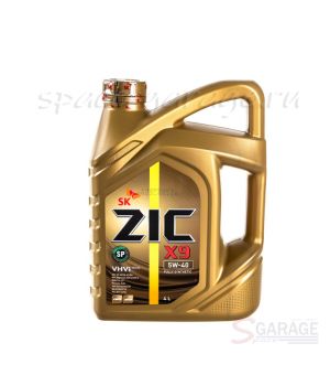 Масло моторное Zic X9 5W-40 синтетика 4 л. (162000)