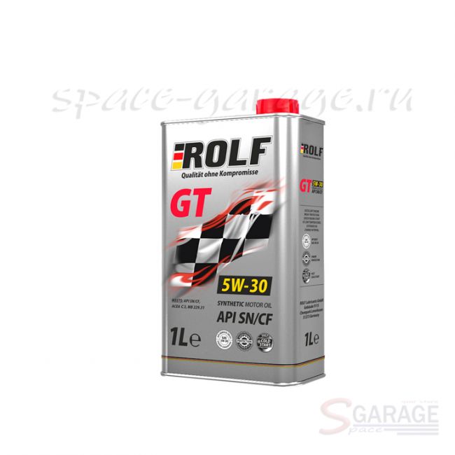 Масло моторное ROLF GT 5W-30 синтетика 1 л (322233) | отзывы