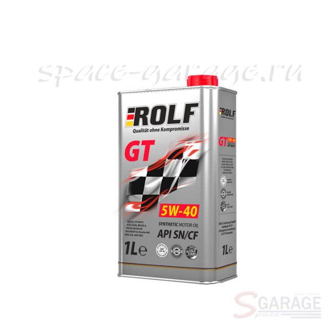 Масло моторное ROLF GT 5W-40 синтетика 1 л (322234) | отзывы