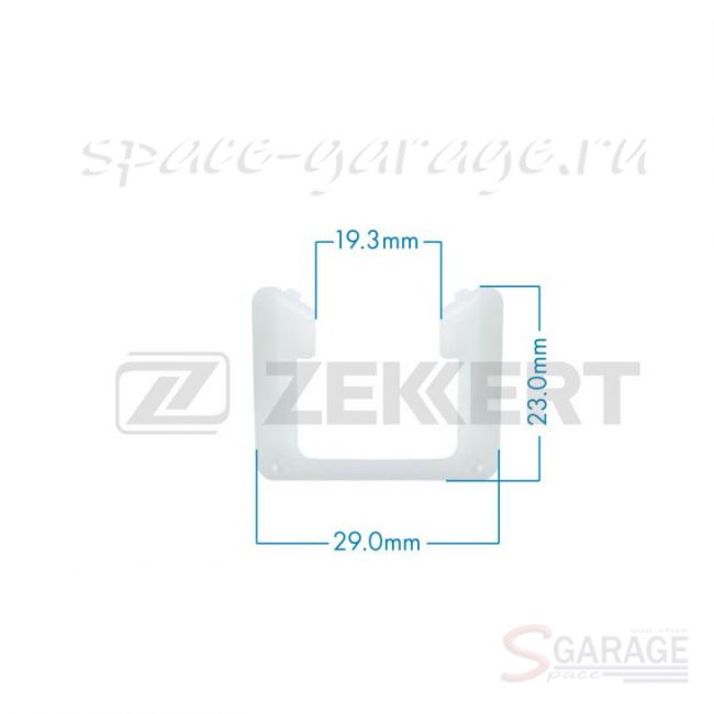 Клипса крепёжная Zekkert для VAG (XZK-BE-2140) | параметры